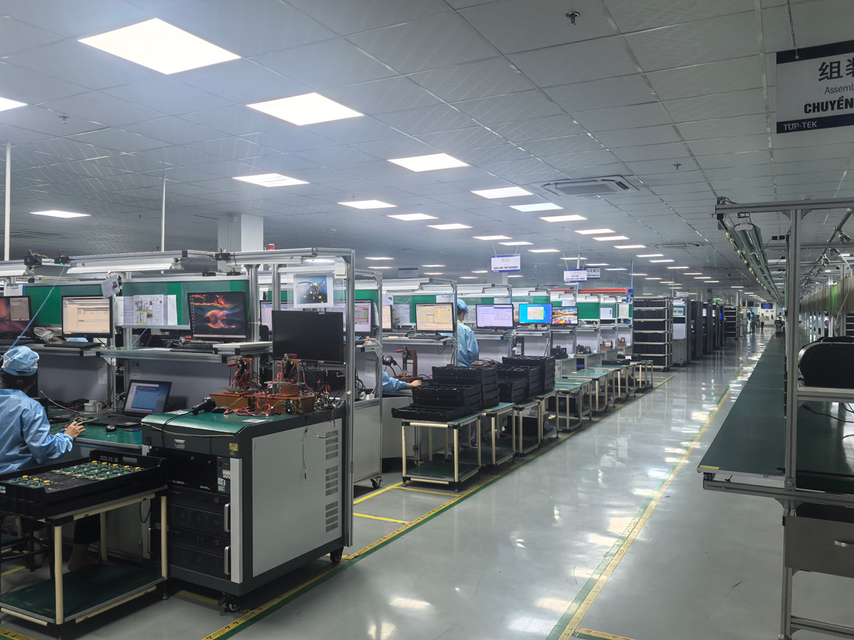 MOSUO Vietnam Factory Production Assembly Workshop Real Shot