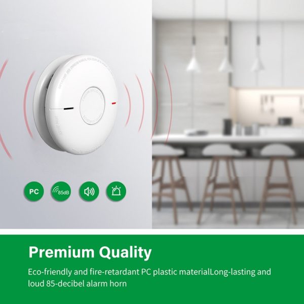 smoke and carbon monoxide detector alarm 10 years battery 939